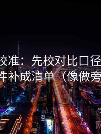 推特像校准：先校对比口径统一吗，再把条件补成清单（像做旁白校对）